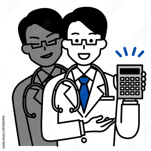 高額請求をする悪徳医師の男性