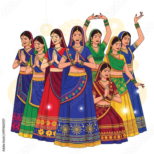 Group of women in traditional dance 3.