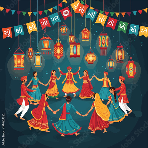 Women in traditional Indian clothing dancing 1.