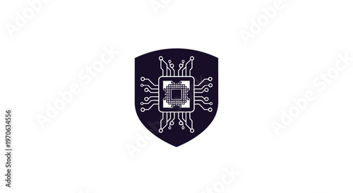 Cybersecurity Shield - Protecting Digital Data with Advanced Technology.