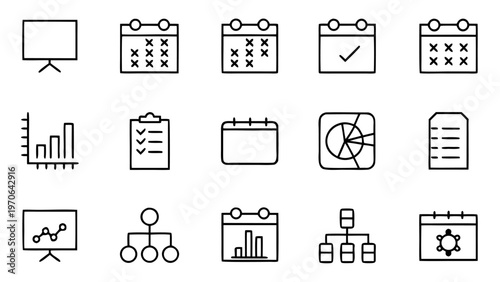 A single white outline icon representing a document with a curved return arrow is centered on a solid black background.