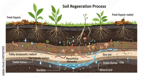 Soil Regeneration Process Diagram