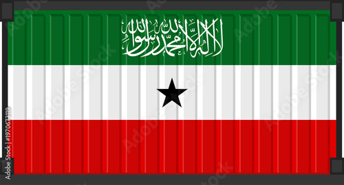 Canvas-taulu somaliland flag