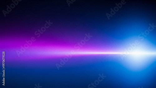 Abstract gradient background with bright light flare and vivid colors