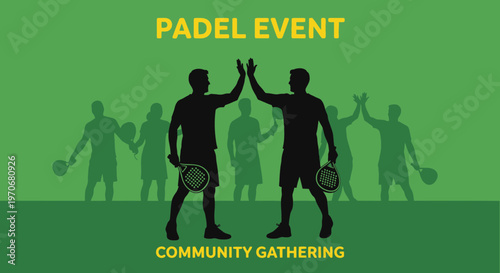 Padel Event Community Gathering Celebration