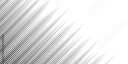 abstract simple black speed lines design can be used background.