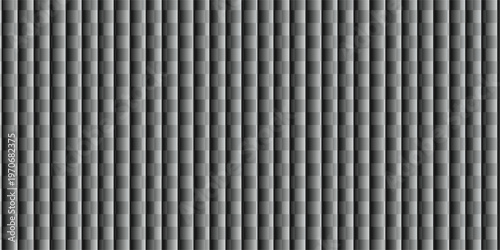 Checkered background or checkerboard pattern, vector seamless chess board with square black and white checker texture.