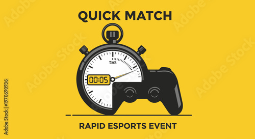 Quick Match Gaming Event Stopwatch Controller Time Challenge