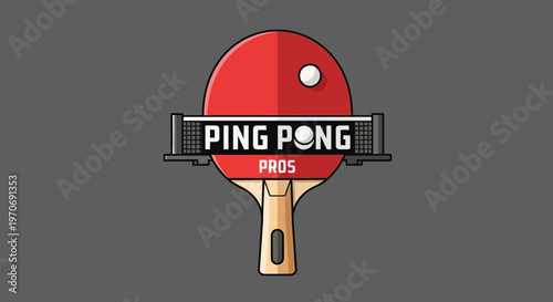 Ping Pong Pro Logo: A Dynamic Emblem for Table Tennis Enthusiasts and Professionals