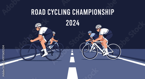Road Cycling Championship 2024 Elite Athletes Competing