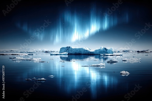 winter landscape with snow