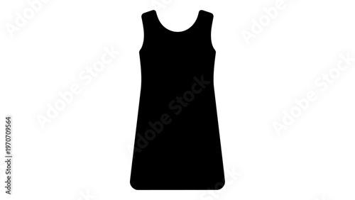 Shift tunic dress icon