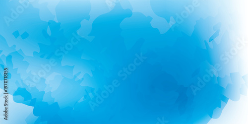 Abstract Blue Watercolor Splash Background Texture.