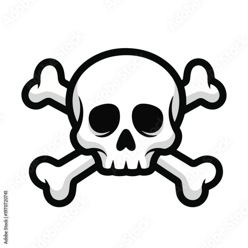 A skull and crossbones symbol