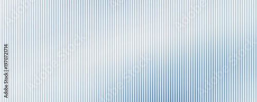 Foto Minimalist white and light blue abstract background with vertical pinstripe pattern