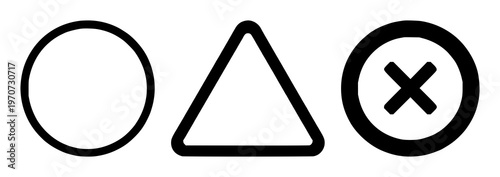 Error cross mark set with solid black color and thick lines featuring delete, incorrect, wrong with cancel and X symbol