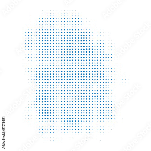 Abstract Blue Geometric Pattern with Subtle Gradient Effect.