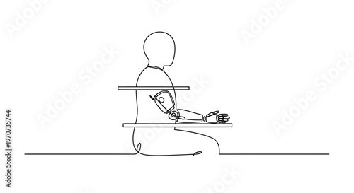 Crash test dummy in car seat, safety testing, automotive industry, accident simulation