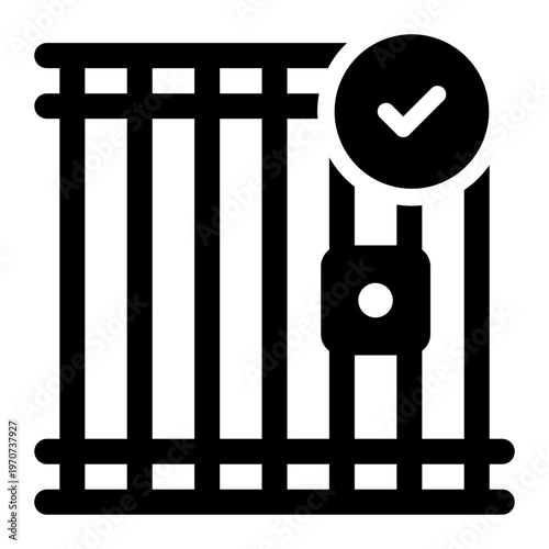 jail glyph icon