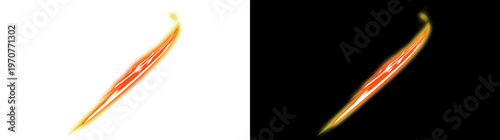Dynamic Speed Light Effect with Transparent and Black Background