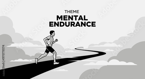 Runner's Journey Of Mental Fortitude On The Road Towards Success In Business Goals