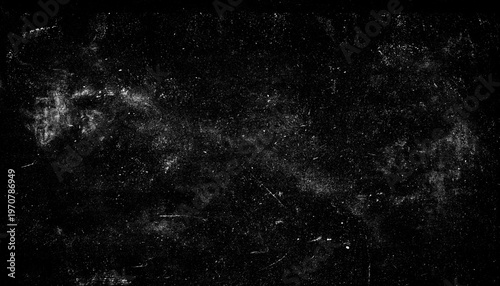 Obraz na płótnie Dark, textured grunge background with subtle scratches and speckles creates vint