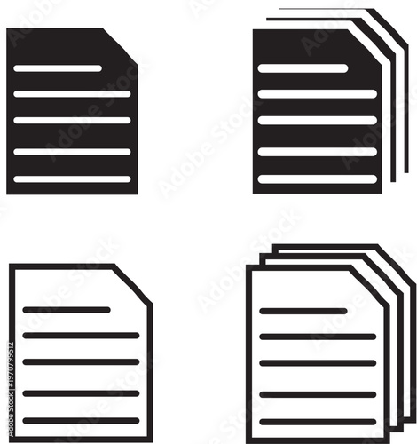 Prfile, folder, icon, stroke, bold, outline, document, line, datum, zip, attachmentint