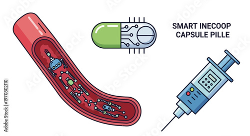 Smart Pills Medical Capsule Technology.
