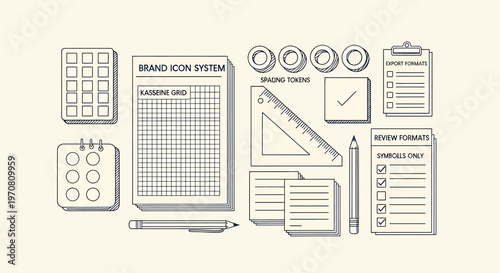 Blueprint sketches isolated on transparent background architectural drawings and technical illustrations for design and planning