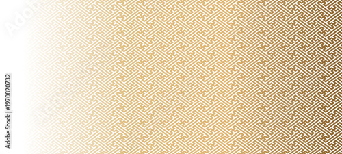 紗綾形　卍繋ぎ　祝いの古典紋様　吉祥文様　背景　ベクター	