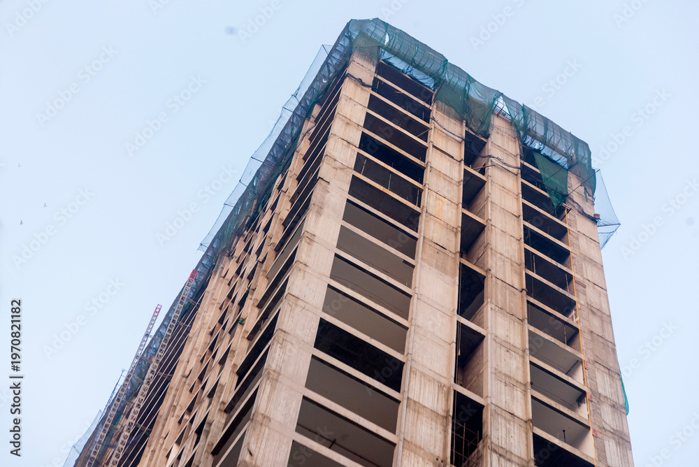 Obraz premium Develop a high rise building construction