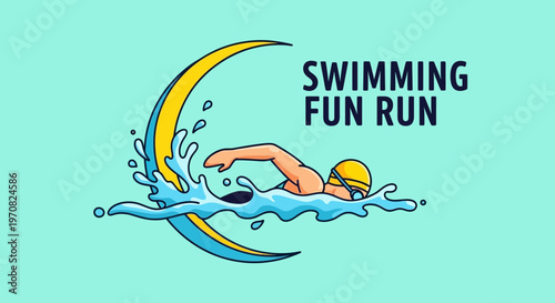 Splashy Swimming Fun Run Activity Celebration