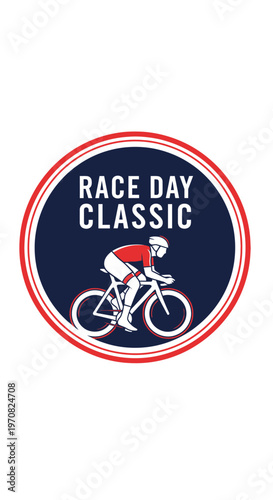 Free Download Sporting Event Emblem Celebrating Cycling Excellence And Timeless Competition - GFXLoad