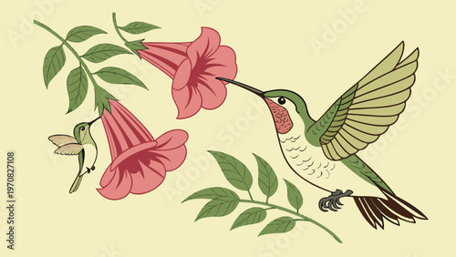  Mother Hummingbird Teaching Hover.