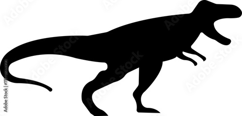 Dinosaurs silhouettes isolated Vector outlines of prehistoric reptiles. Most dangerous monsters in history. Herbivorous and predatory dinosaurs of the Jurassic period. See Less. isolated on transparen