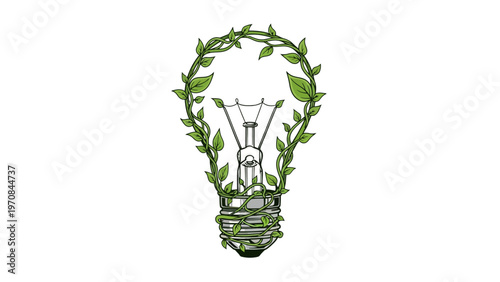 Eco Friendly Light Bulb.