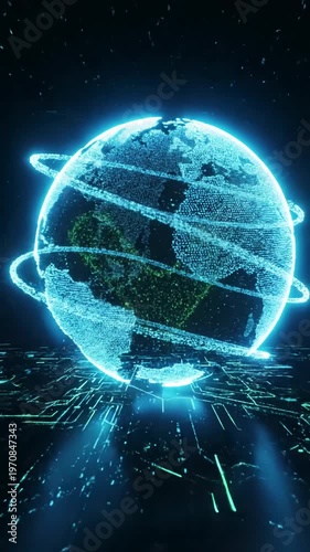 Wallpaper Mural Technology Audit business concept, Compliance with internal organization financial services regulation, examination for and management system scene 1 distortion, overlay, glitch, static noise, scan Torontodigital.ca