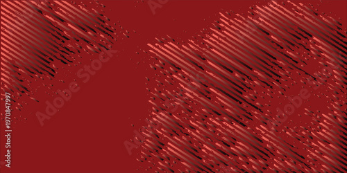 Abstract Red Grunge Background with Diagonal Lines Texture for Modern Design