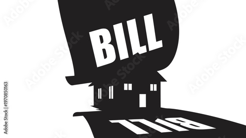 Bill Falling on House.