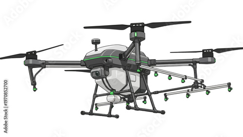 Drone Aircraft Flying Machine.