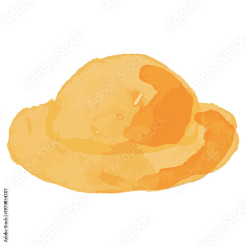 わんぱく水彩シリーズ 幼稚園・保育園向け 園帽子のアイコン ビビッド