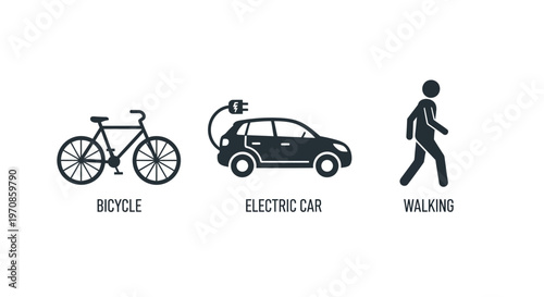 Eco friendly transportation options compared.