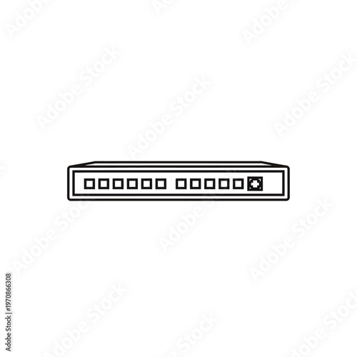 Network switch device for internet connection.