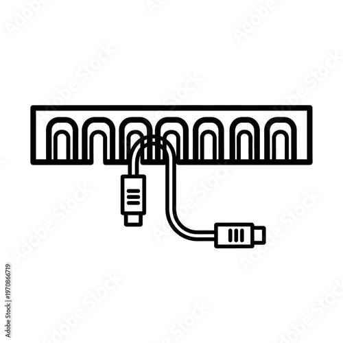 Usb adapter converter cable technology.