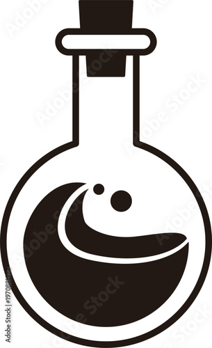 ファンタジーRPGのUIとゲーム素材向け魔法のポーションアイコン