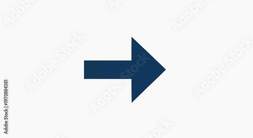 Minimalist dark blue arrow vector icon, simple right pointing directional symbol, clean geometric arrow sign for navigation and interface design Free Download Minimalist dark blue arrow vector icon, simple right pointing directional symbol, clean geometric arrow sign for navigation and interface design - GFXLoad