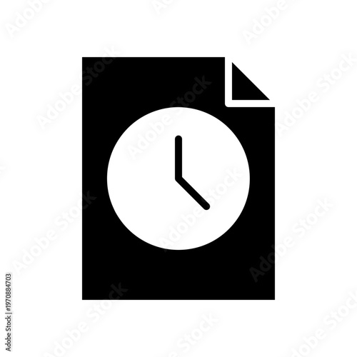 Real Time Data Solid Icon 