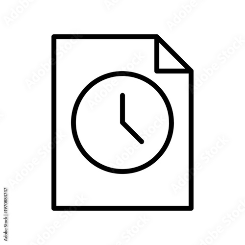 Real Time Data Line Icon