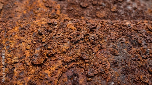 Aged Corroded Rusted Metal Surface Texture with Industrial Detail