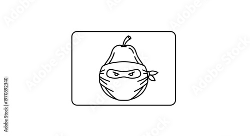 Ninja Pear Character Icon